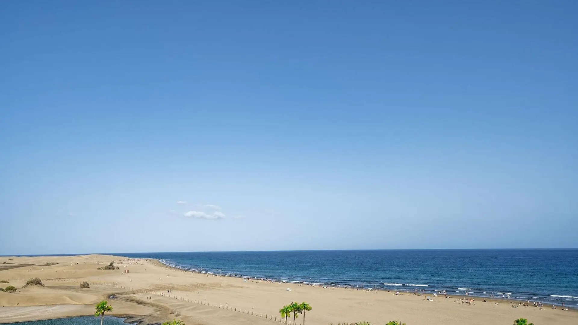 Maspalomas Beach Point San Bartolome de Tirajana  Spain